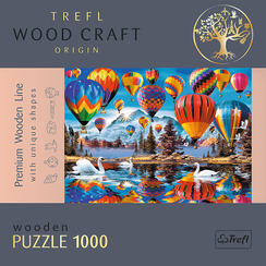 Puzzle "1000" - Colorful Ballons / Wooden Puzzles