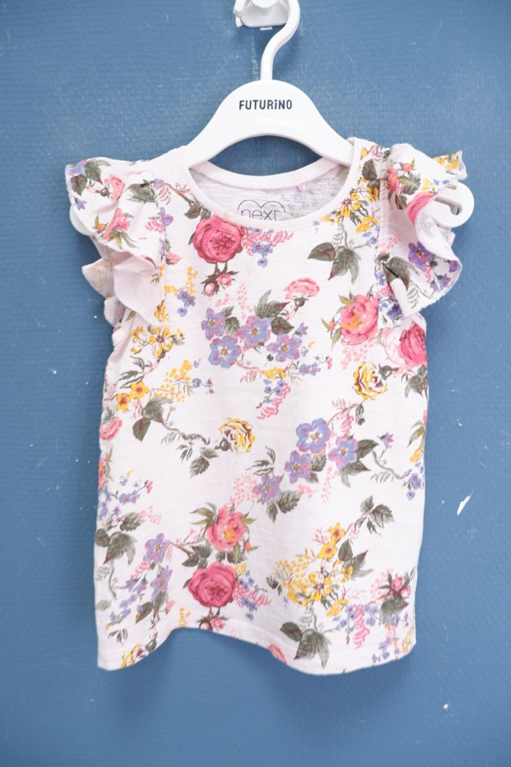 Топ Next с цветами на 3-4 года