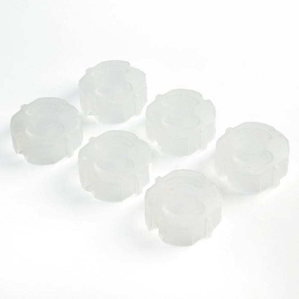 6900856 Набор заглушек для розеток, 6 шт., цвет прозрачный