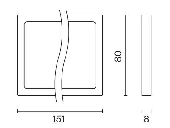 Рамка металлическая на 2 поста, S70 Metal (платина)