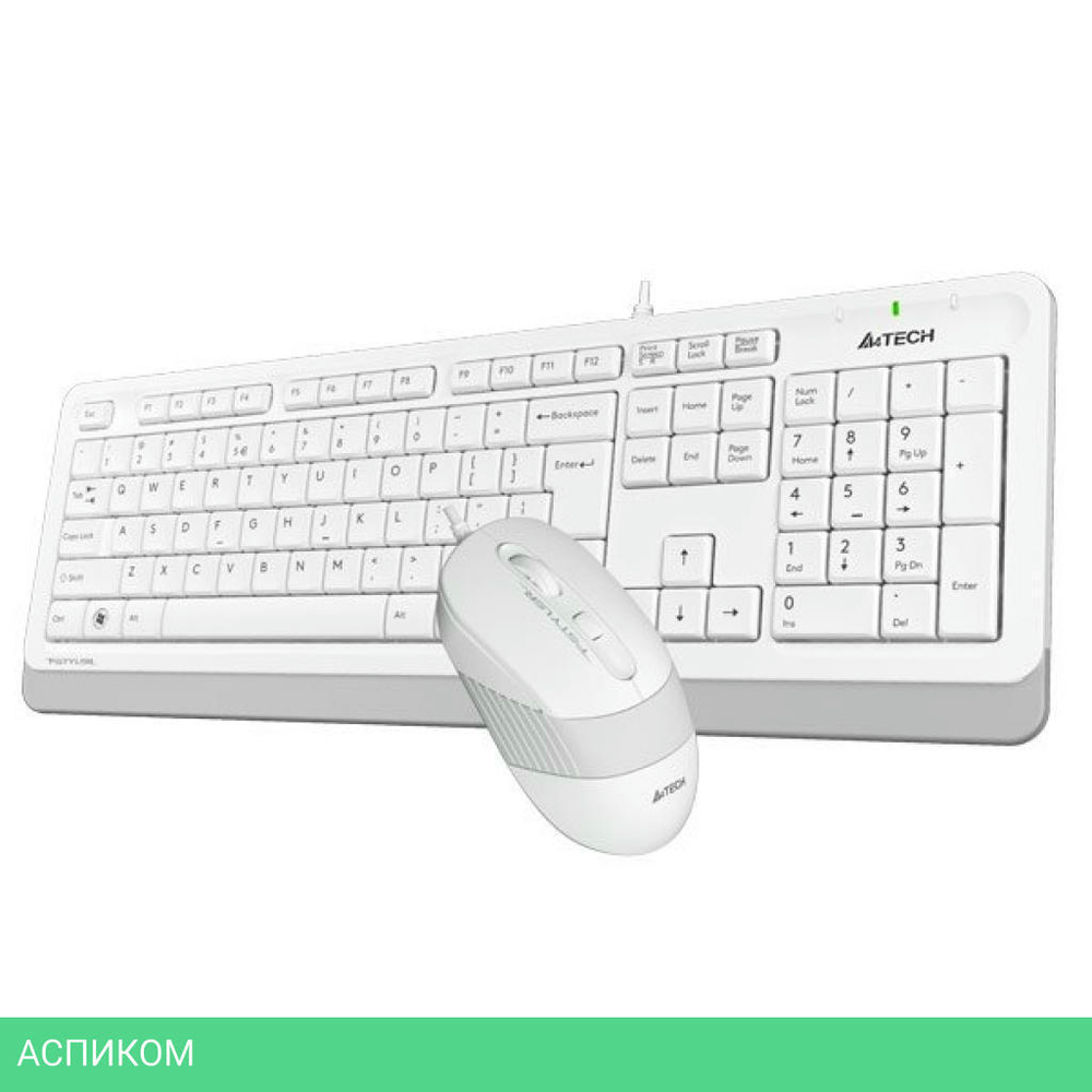 Набор периферии A4 Fstyler F1010 белый/серый