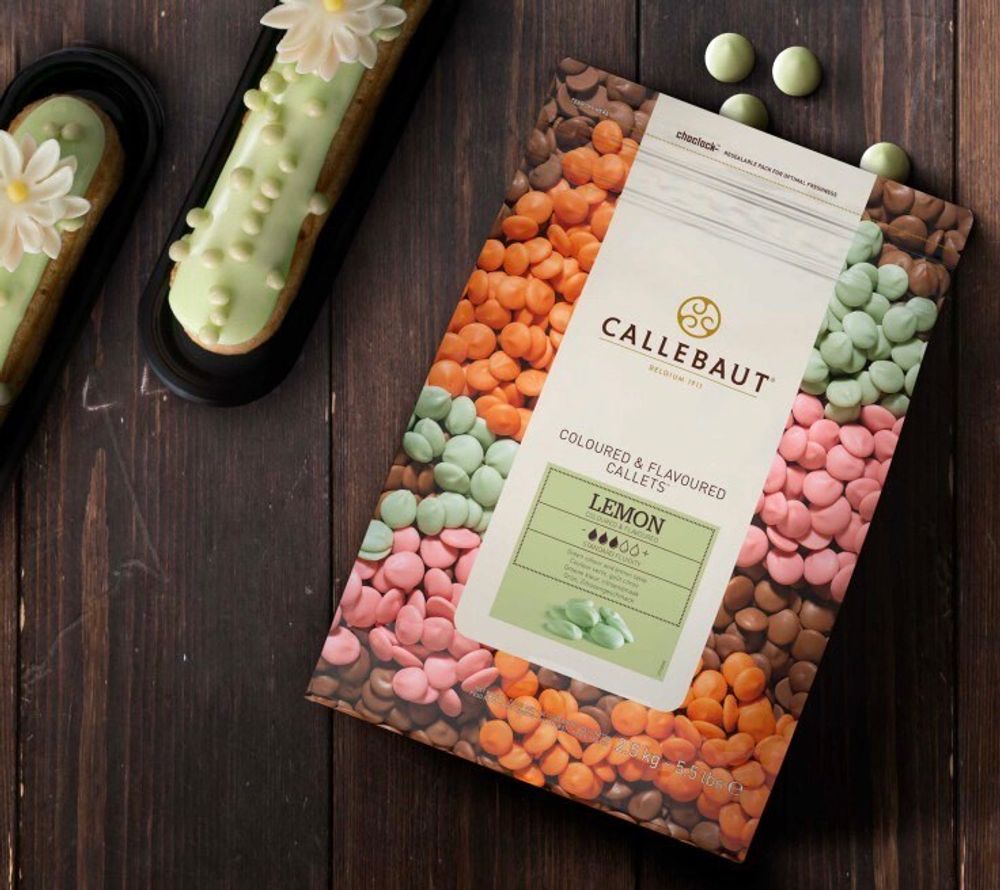 Callebaut Lime Шоколад со вкусом лимона 2,5 кг