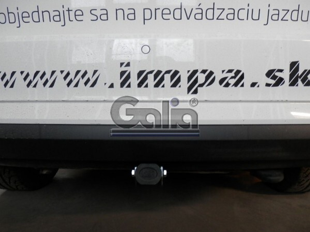 Фаркоп оцинкованный Galia S104C для Skoda Rapid лифтбек/универсал 2013-, SEAT Toledo седан 2013-(паспорт и сертификат в комплекте)(без электрики)