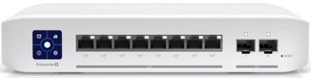 Коммутатор управляемый Ubiquiti USW-Enterprise-8-PoE