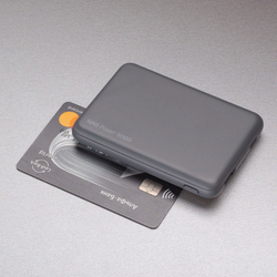 Аккумулятор внешний универсальный Deppa NRG 5000 mAh power bank D-33549 (USB: 5V-1.0A) Графитовый