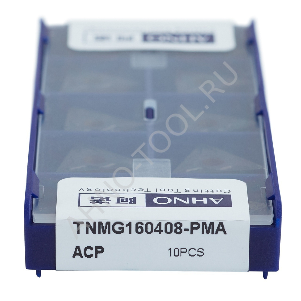 Пластина твердосплавная ISO TNMG160408-PMA ACP30E AHNO по стали, черновая