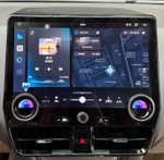 Магнитола для Toyota Land Cruiser Prado 150 2009-2013 (низкая комплектация) - Carmedia HP-T1203-09L на Android 12, 8Гб+128Гб, 4G SIM-слот, CarPlay