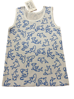 Майка на мальчика из кулирки (100 % хлопок) на рост 98 см