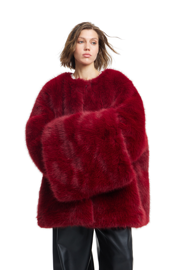 Шуба Old Money Red