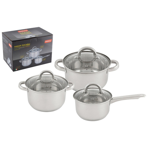 Набор посуды Mallony MEDIANO-SET-6 6 предметов