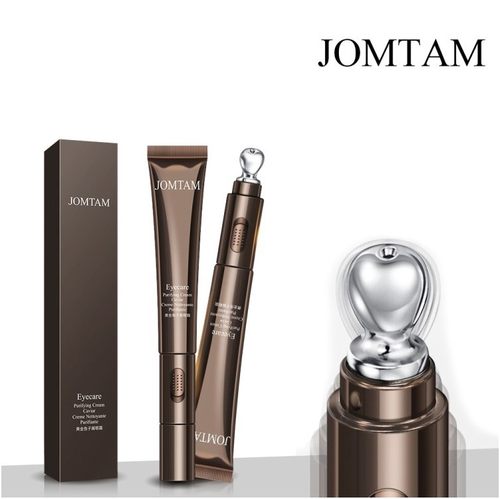 Jomtam Крем для области вокруг глаз с экстрактом икры с массажером