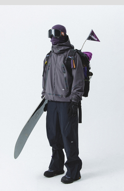 Куртка Nothomme Blue "Lightbringer" Outdoor Mountaineering Reflective Waterproof and Protective Triple-Defense Jacket