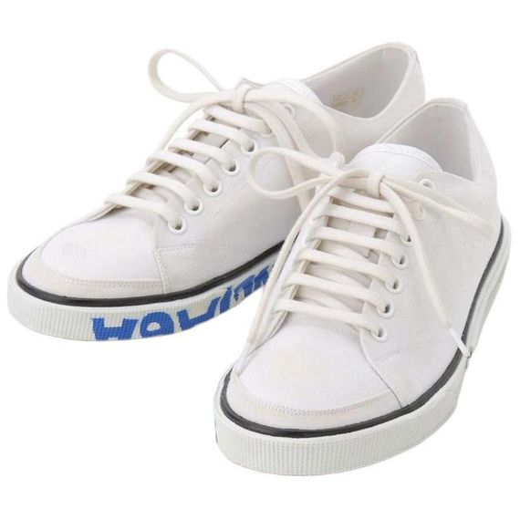 Balenciaga Canvas 'White Blue'