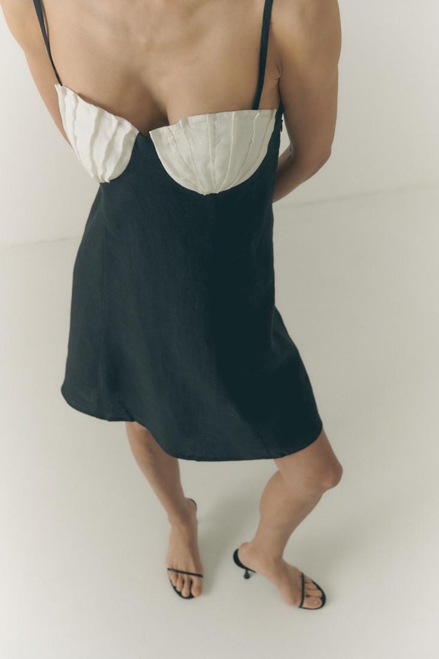 Платье «Ракушки», черный