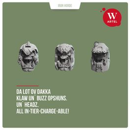Комплект миниатюр Iron Nooknaz ov da Horde