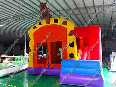 Коммерческий батут "Ранчо", 4*4*4 м