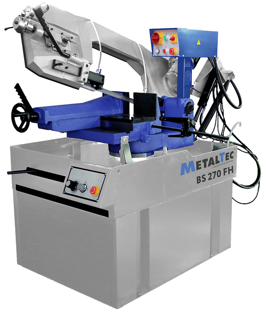 Ручной ленточнопильный станок для резки металла MetalTec BS 270 FH