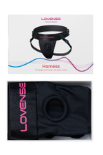 Черные универсальные трусики Lovense из спандекса (Цвет: черный)