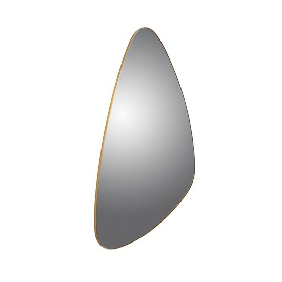 Зеркало треугольное Orio 168Х81 золото