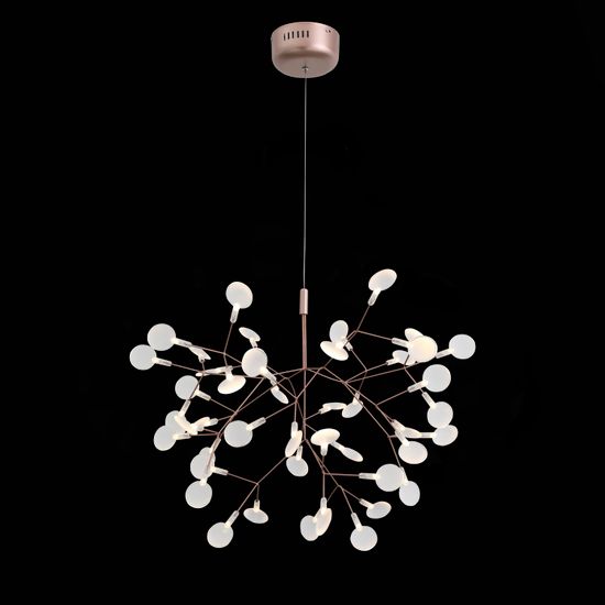 SL379.203.45 Люстра подвесная ST-Luce Медный/Белый LED 45*0,5W 3500K RAFINA