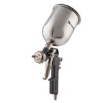 Краскораспылитель пневматический с верхним бачком V 0.6 л, сопло D 1.2, 1.5 и 1.8 мм Matrix, 57314