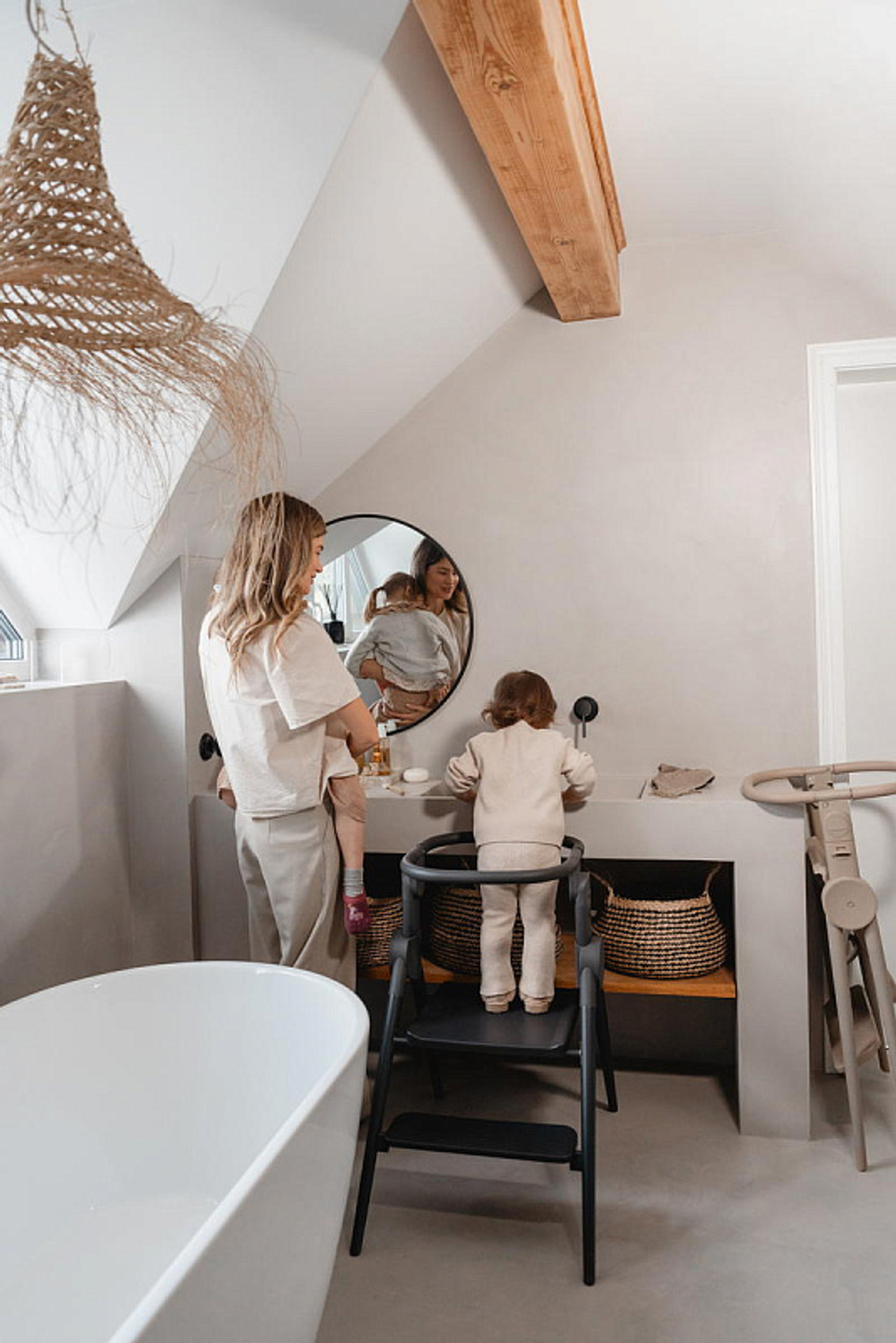 Стул-трансформер для кормления Anex Ozy fluff