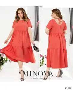 Платье 17-259-коралл Minova