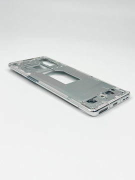 Средняя часть корпуса (рамка) для OnePlus 9 Pro серебристая (Morning Silver)