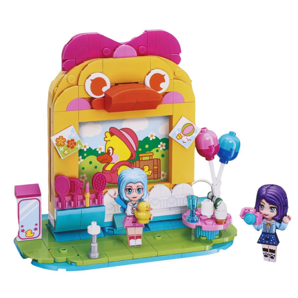 Конструктор блочный Брик для девочек 230дет., коробка 31012