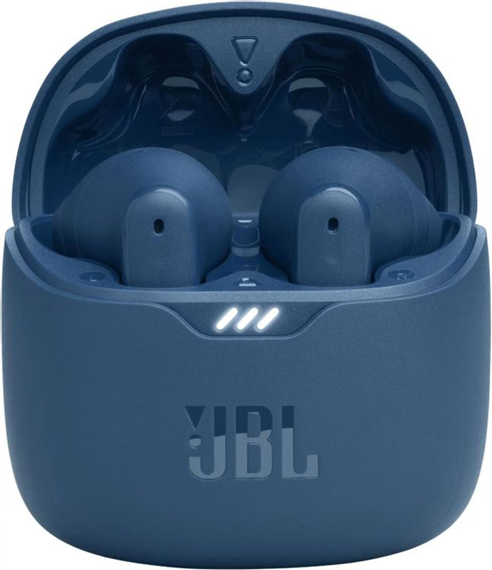 Наушники JBL Tune Flex, Bluetooth, внутриканальные, синий [jbltflexblu](Б/У)