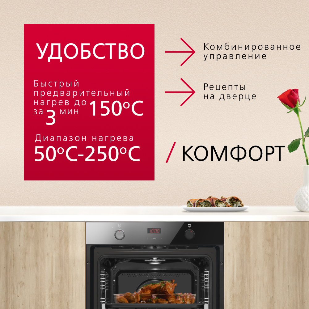 Духовой шкаф Hansa BakingPro BOES684097