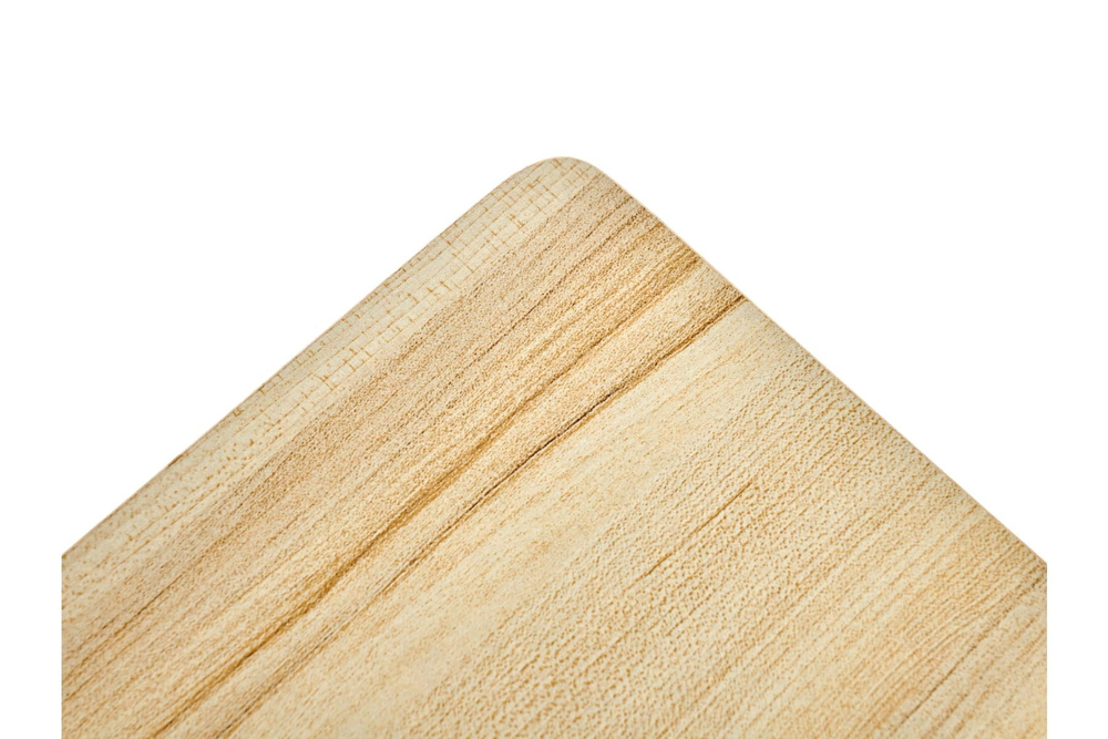 Стол многофункциональный на колесах, 60x40 см, «РОЛЛ», 2 ножки, регул.высота, мдф, металл, св. дерево, белый