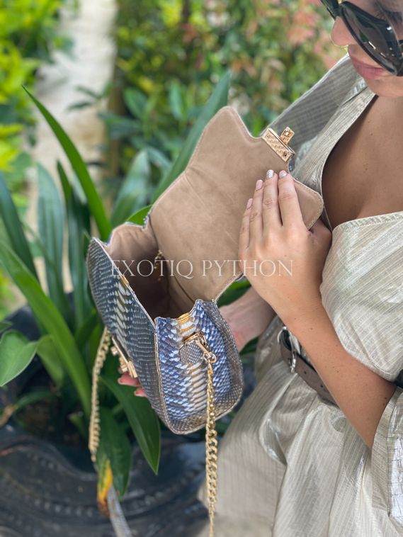 Сумка из кожи питона BG -366