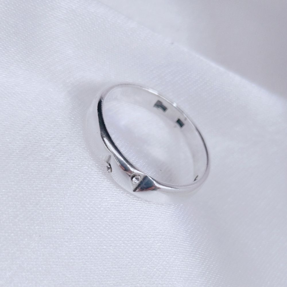 &quot;Обручение мал&quot; кольцо в серебряном покрытии из коллекции &quot;Скажи о любви&quot; от Jenavi