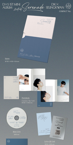Альбом DK X SEUNGKWAN (SEVENTEEN) - Serenade (COMPACT Ver.)