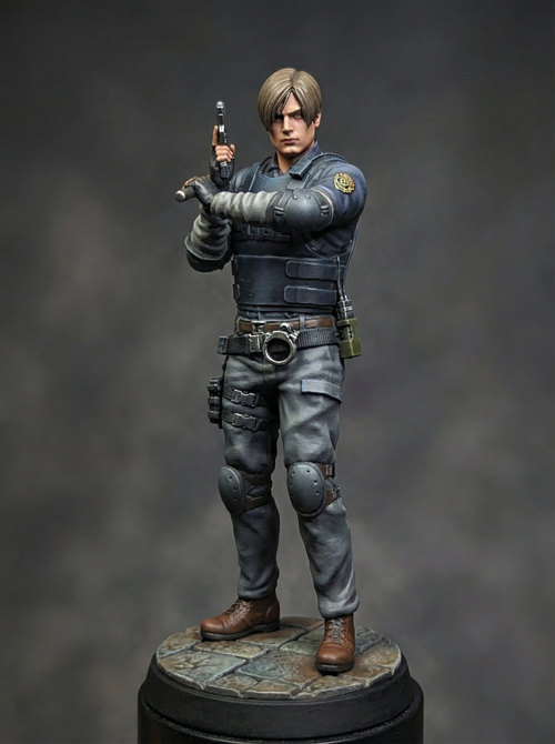 Leon Kennedy Леон Кеннеди Resident Evil Обитель зла Коллекционная Фигурка Аниме