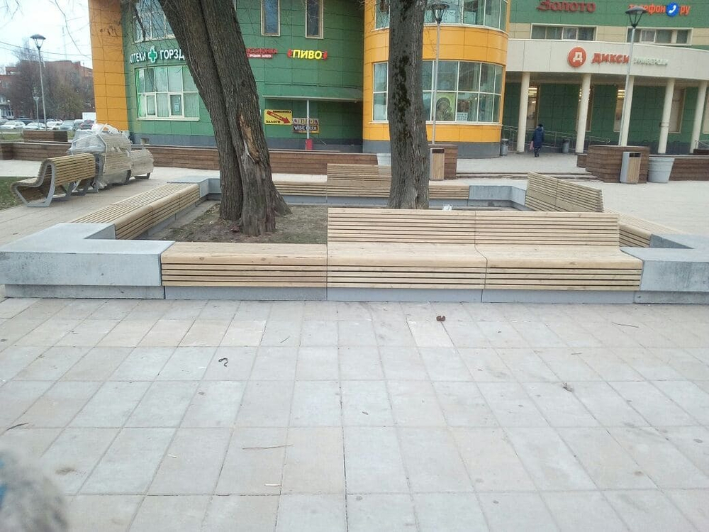 Скамья Рубин модульный
