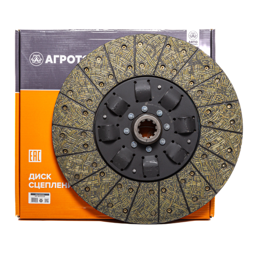 182-1601130 AE Диск сцепления ведомый ЯМЗ-182, МАЗ, КРАЗ, УРАЛ, ХТЗ, ЧТЗ, дв. ЯМЗ (300 л.с.), d=430м