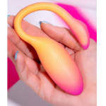 Вибратор и тренажёр Кегеля Flamingo Max оранжевый 11 см