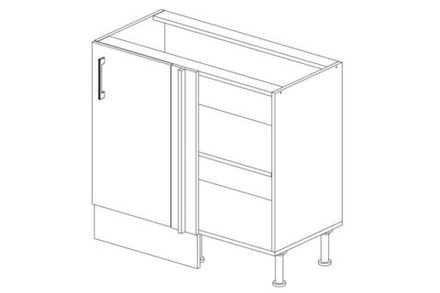 Принцесса (Горизонт) Тумба угловая