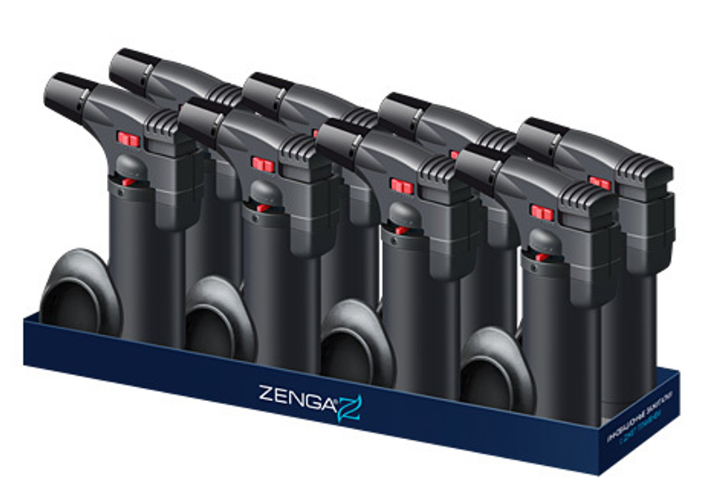 Зажигалка Zenga ZT-50 Torch Jet Rubberized Black