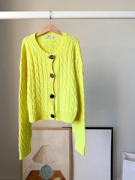 Кардиган MSGM с шерстью, 140