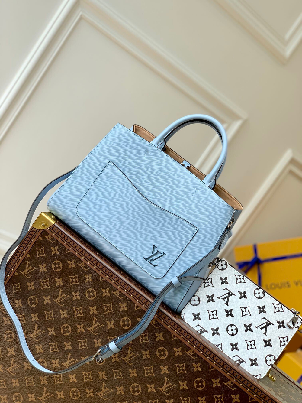 Louis Vuitton Marelle MM Tote Bag