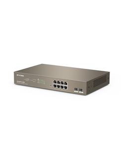 IP-COM G3310P-8-150W L2 Коммутатор PoE управляемый 8-Ports 10/100/1000 Base-T + 2-Ports 1000 Base-X SFP  / 8-Ports PoE (PoE бюджет 130W)