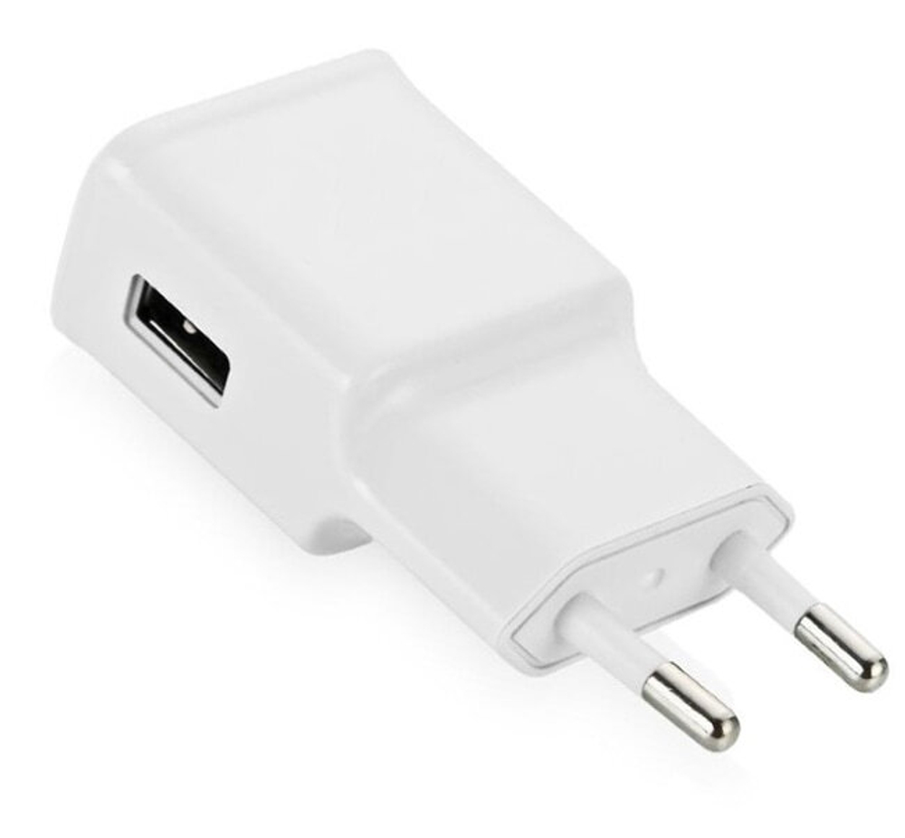 Сетевой адаптер питания Sams AB04 1USB 1A (белый) в коробке