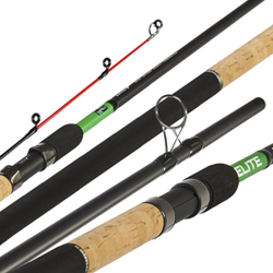 Удилище ELITE Feeder 100/Salmo/, 3.90м, до 100гр, 260гр, T30 carbon,3+3-сост,пробка/EVA