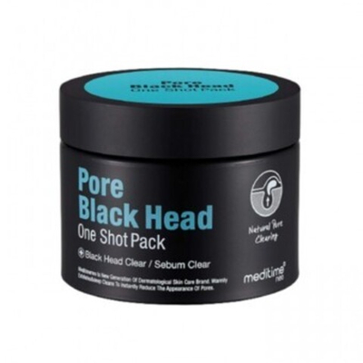 Meditime Pore Black Head One Shot Pack 100ml Маска разогревающая для глубокого очищения пор