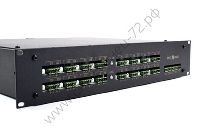 SKAT-V.32 RACK источник питания высота 2U, 32 выхода по 0,5 А или 16 по 1А