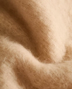 ZARA HOME ПЛЕД С БАХРОМОЙ, РОЗОВЫЙ