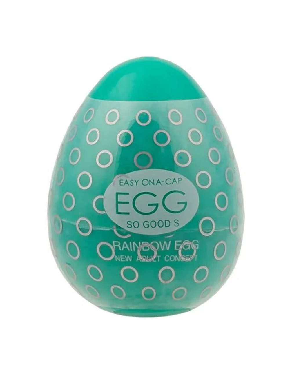 Мастурбатор-яйцо OYO Rainbow Green (Цвет: зеленый)